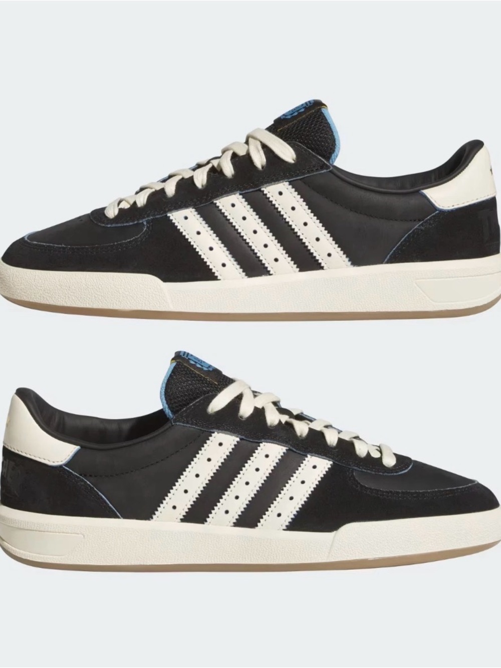 adidas Glenburn x Argentina x Thrasher Shoes KH7384 Men's Multi Size Black 7.5